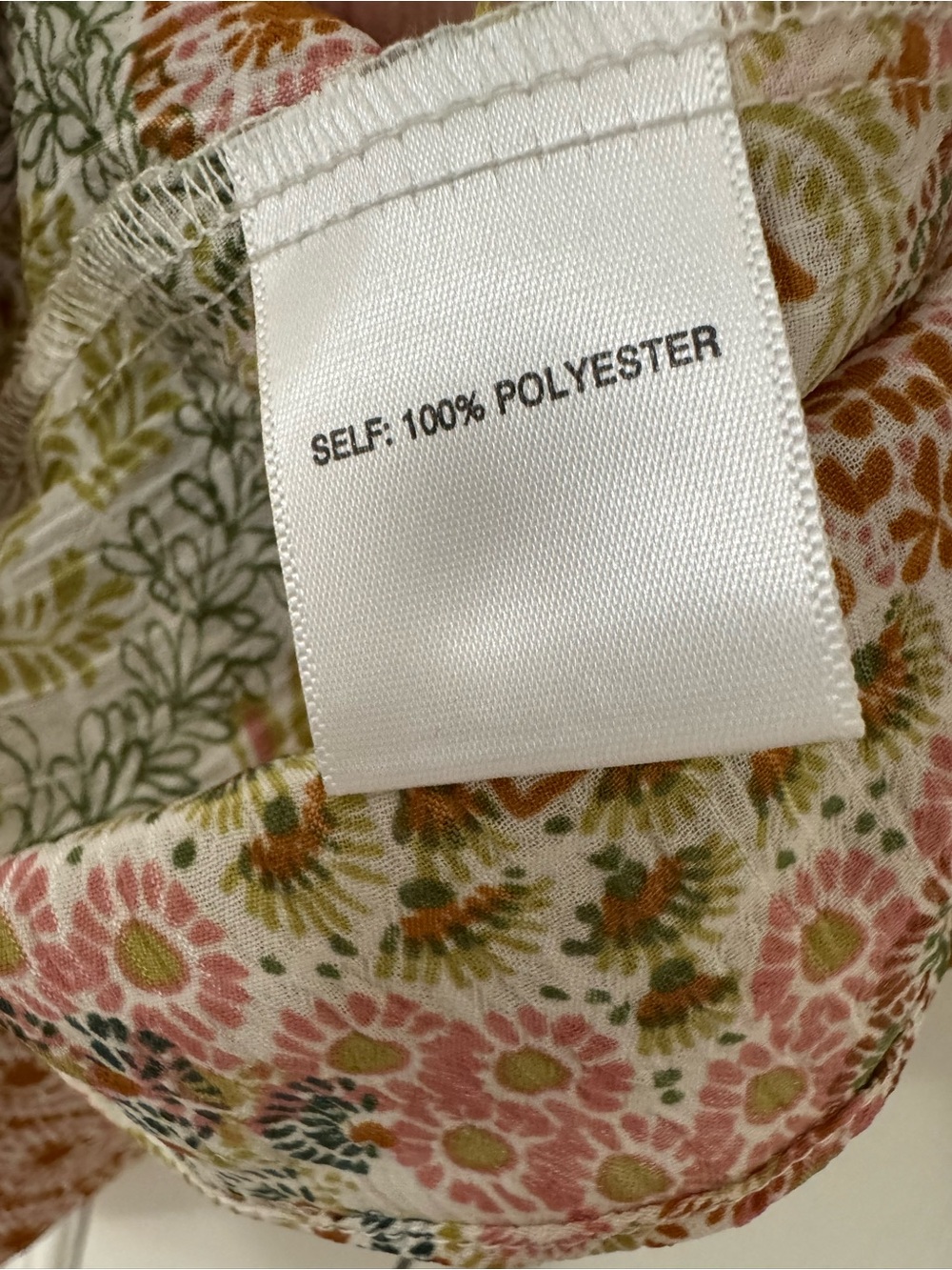 Rose + Olive Floral Blouse Short Sleeve Top - Picture 4 of 8